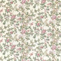 Caverley Fabric - Rose/Pewter